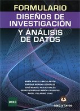Kniha Formulario de Diseños de investigación y análisis de datos Maciá Antón