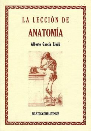 Kniha La lección de Anatomía García Lledó