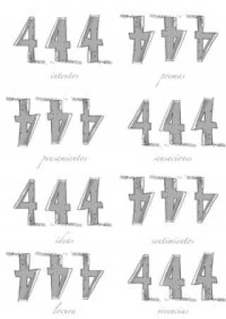 Kniha 444 Poemario MARTIN DE PABLOS