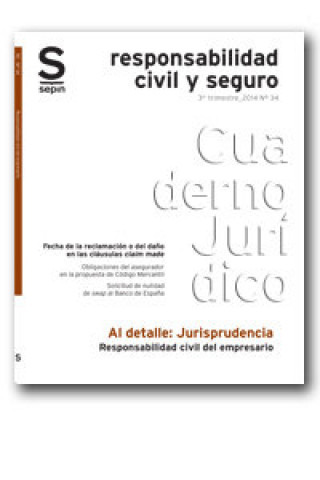 Книга Responsabilidad civil del empresario EDITORIAL SEPIN