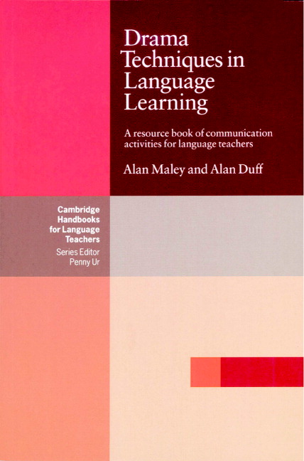 Kniha Drama Techniques in Language Learning Alan Maley