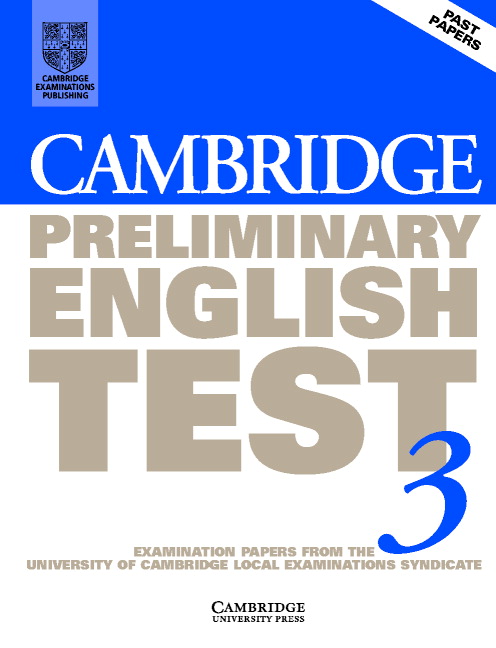 Kniha Cambridge Preliminary English Test 3 Student's Book 