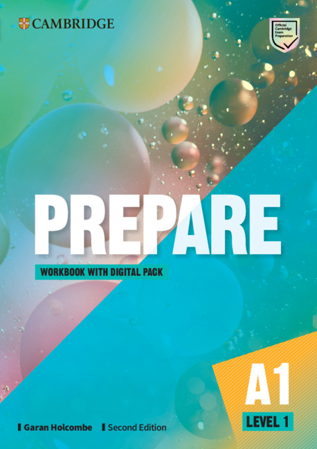 Könyv Prepare Level 1 Workbook with Digital Pack Garan Holcombe