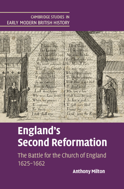 Книга England's Second Reformation Anthony Milton