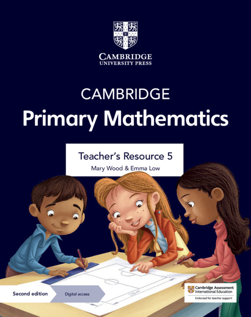 Livre Cambridge Primary Mathematics Teacher's Resource 5 with Digital Access Mary Wood