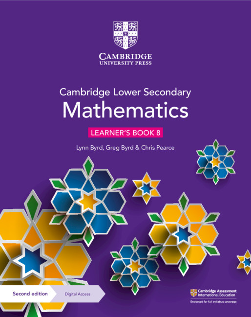 Книга Cambridge Lower Secondary Mathematics Learner's Book 8 with Digital Access (1 Year) Lynn Byrd