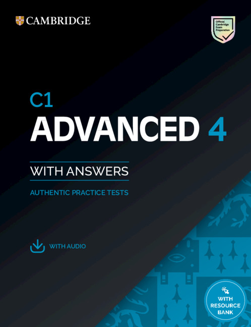 Книга C1 Advanced 4 Student's Book with Answers with Audio with Resource Bank Cambridge University Press