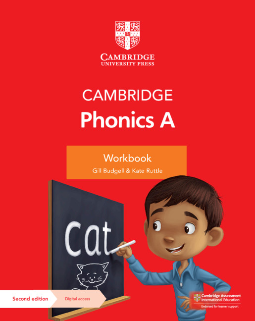 Książka Cambridge Primary English Phonics Workbook A with Digital Access (1 Year) Gill Budgell