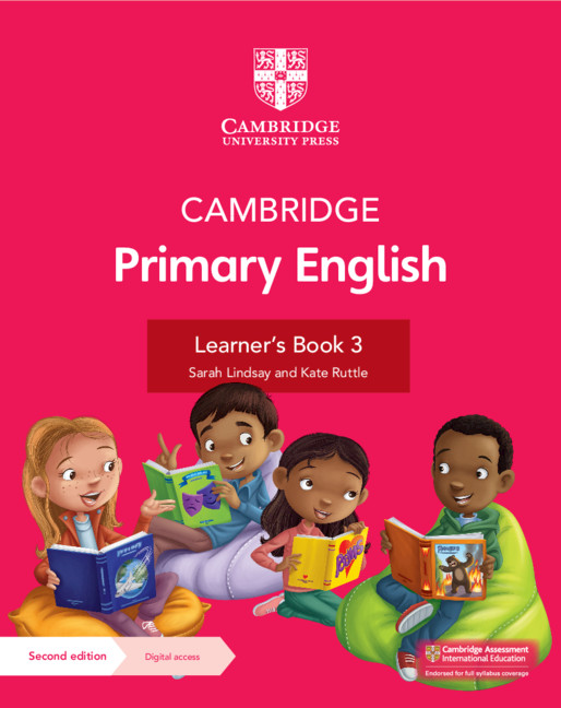 Книга Cambridge Primary English Learner's Book 3 with Digital Access (1 Year) Sarah Lindsay