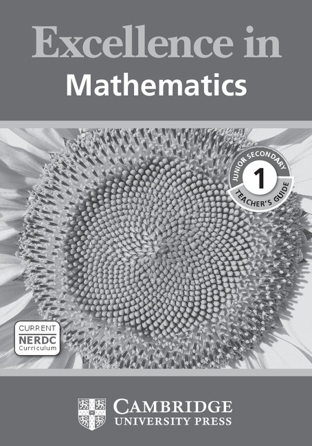 Książka Excellence in Mathematics Junior Secondary Teacher's Guide Marelize Barnard