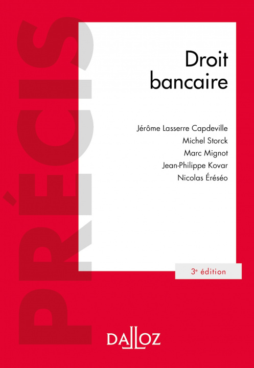 Книга Droit bancaire. 3e éd. Jérôme Lasserre Capdeville