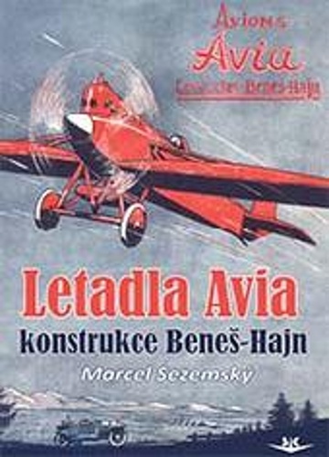 Kniha Letadla Avia Marcel Sezemský
