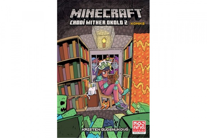 Knjiga Minecraft komiks Chodí Wither okolo 2 Kristen Gudsnuková