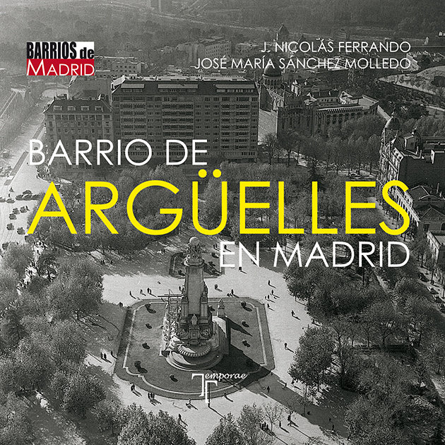 Carte Barrio de Argüelles en Madrid Nicolás Ferrando