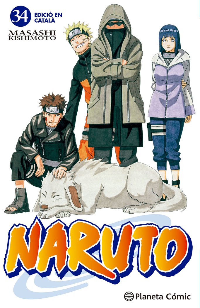 Книга Naruto Català nº 34/72 Kishimoto