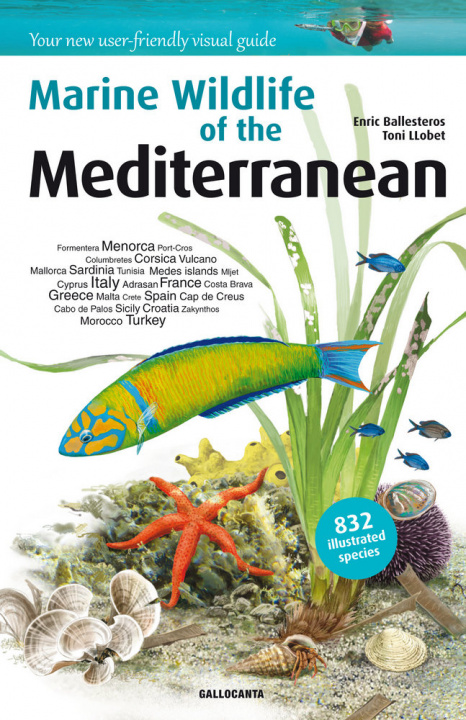 Книга Marine Wildlife of the Mediterranean Ballesteros Sagarra