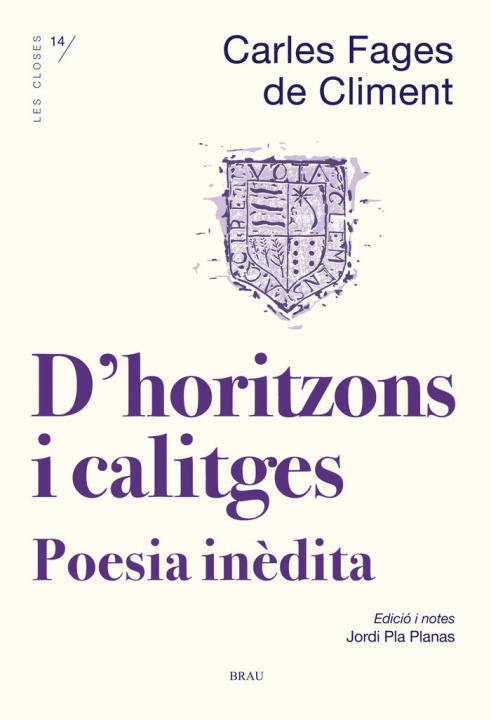 Book D'horitzons i calitges Fages de Climent