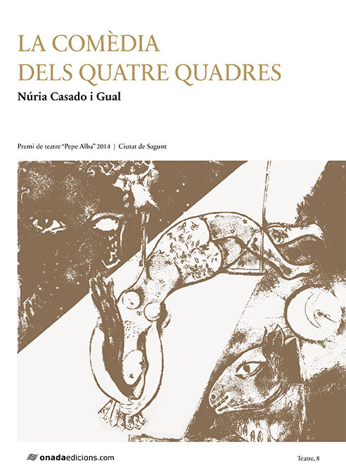 Книга La comèdia dels quatre quadres Casado Gual