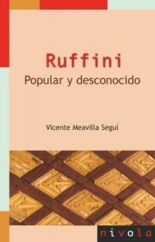 Kniha RUFFINI. POPULAR Y DESCONOCIDO MEAVILLA SEGUI