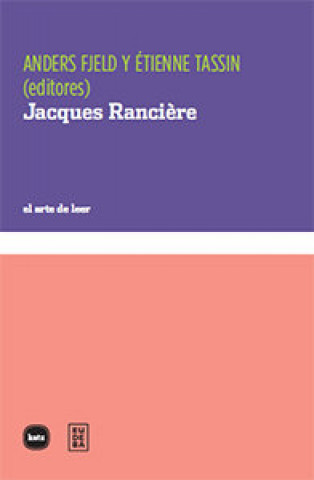 Kniha Jacques Rancière 