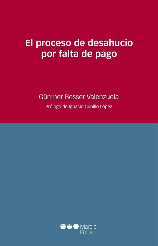 Kniha El proceso de desahucio por falta de pago Besser Valenzuela