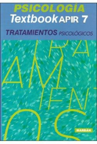 Kniha PSICOLOGIA TEXTBOOK APIR 7 TRATAMIENTOS PSICOLOGICOS 