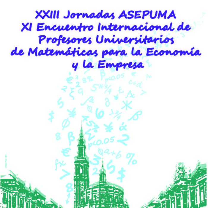 Carte XXIII Jornadas de ASEPUMA (Gijón, 9 y 10 de julio de 2015) 