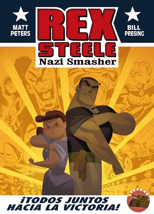Kniha Rex Steele Nazi Smasher PRESING