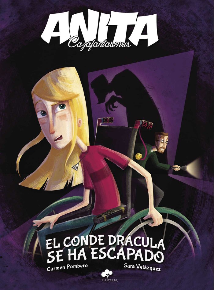 Kniha Anita Cazafantasmas, el Conde Drácula se ha escapado Pombero León