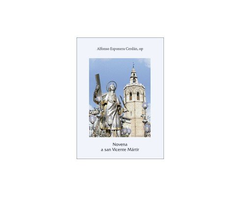 Könyv Novena a san Vicente Mártir Esponera Cerdán
