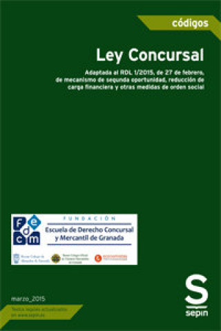 Libro Código Ley Concursal EDITORIAL SEPIN