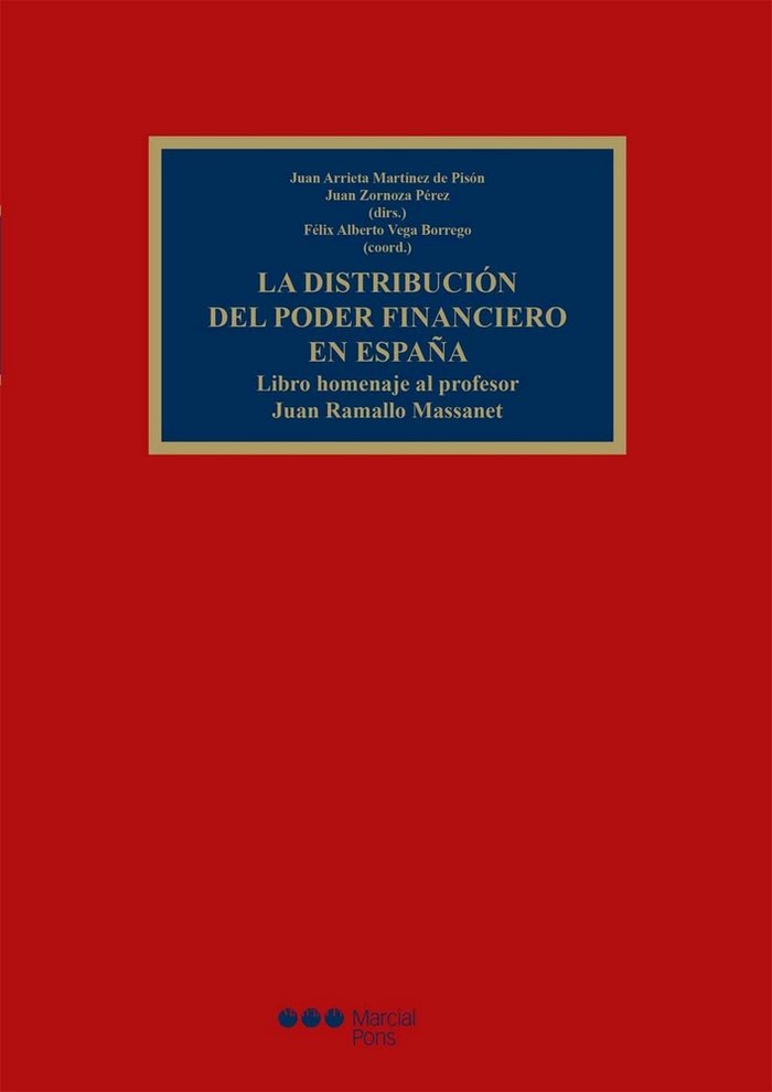 Kniha La distribución del poder financiero en España 