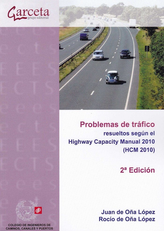 Book Problemas de tráfico resueltos según el Highway Capacity Manual 2010 Oña López
