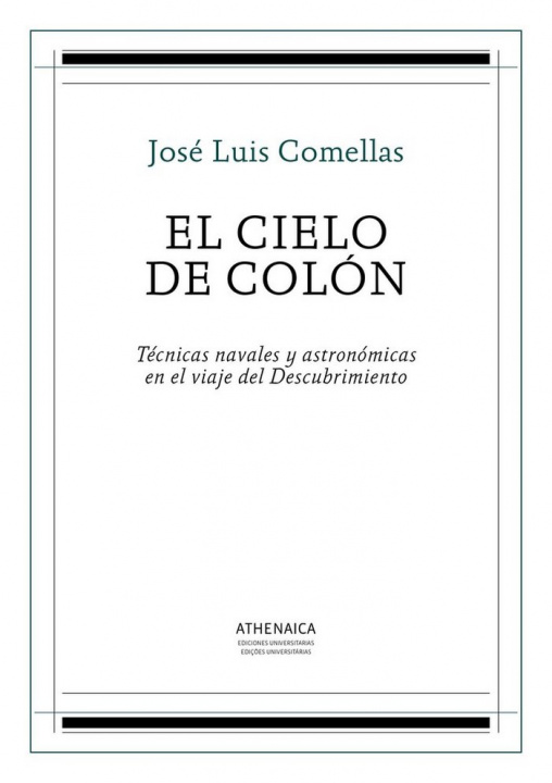Kniha El cielo de Colón Comellas García-Llera