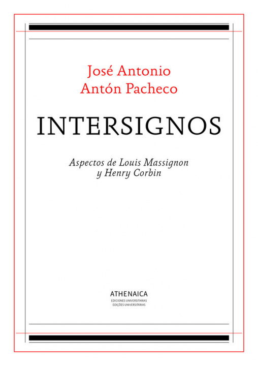 Knjiga Intersignos Antón Pacheco
