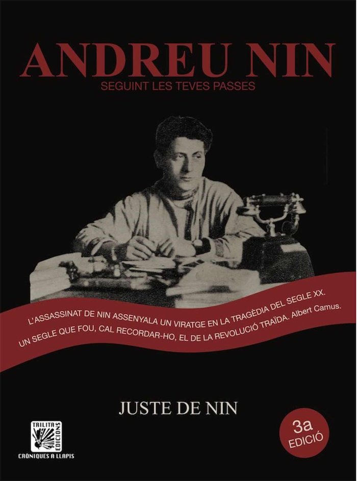 Knjiga Andreu Nin LLUIS JUSTE DE NIN