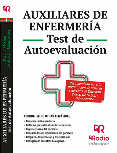 Kniha Auxiliares de Enfermería. Test de Autoevaluación. Osakidetza - Servicio Vasco de Salud S.L.