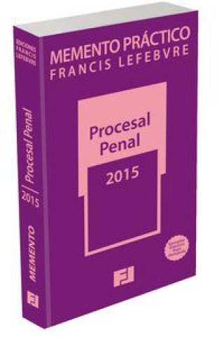 Buch Memento práctico procesal penal 2015. POD 