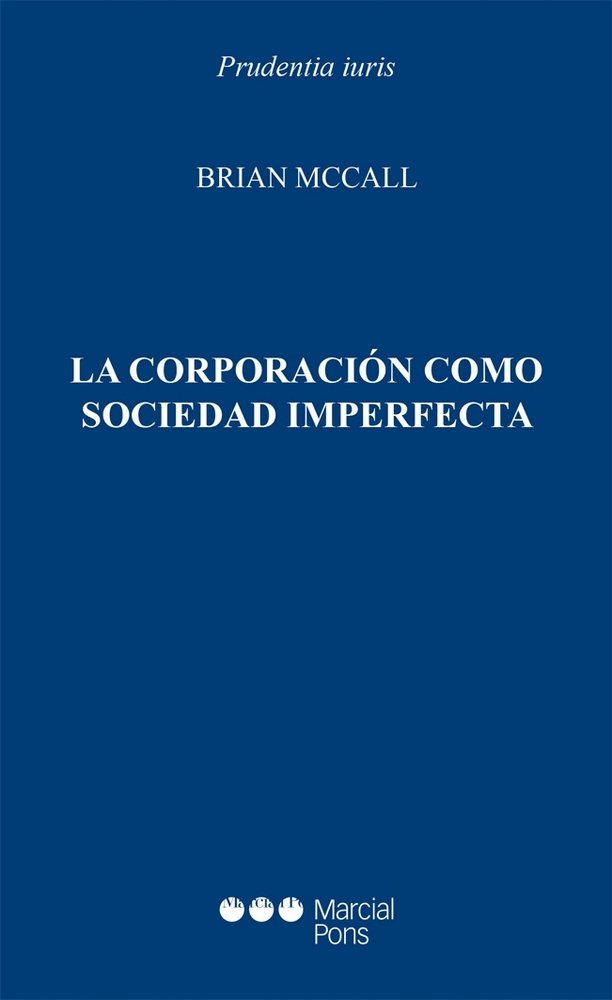 Kniha La corporación como sociedad imperfecta McCall