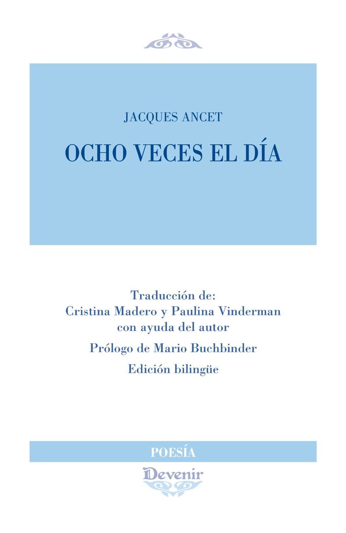 Книга OCHO VECES EL DIA ANCET