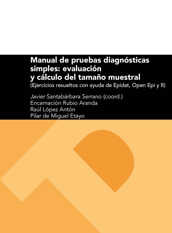 Könyv Manual de pruebas diagnósticas simples: evaluación y cálculo del tamaño muestral (ejercicios resuelt Rubio Aranda