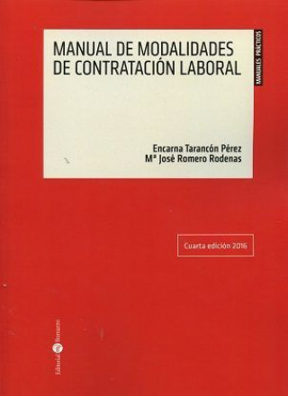 Carte Manual de modalidades de contratación laboral Romero Rodenas