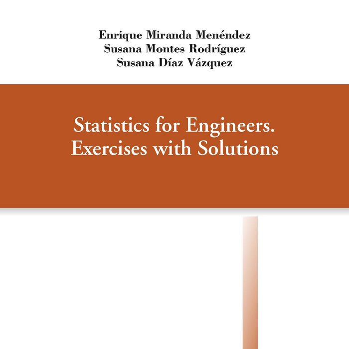 Knjiga Statistics for Engineers. Exercises with Solutions Miranda Menéndez