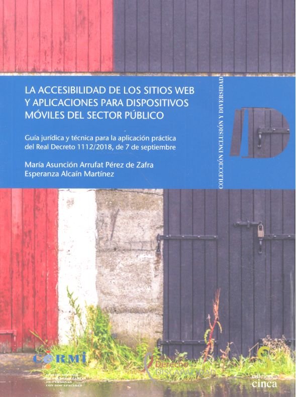 Kniha La accesibilidad de los sitios web y aplicaciones para dispositivos móviles del sector público Arrufat Pérez de Zafra