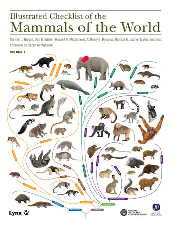 Carte Illustrated Checklist of the Mammals of the World BURGIN