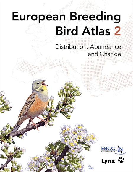 Kniha European Breeding Bird Atlas 2 Keller