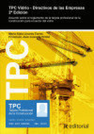 Kniha TPC Vidrio - Directivos de las empresas LINARES TORRES