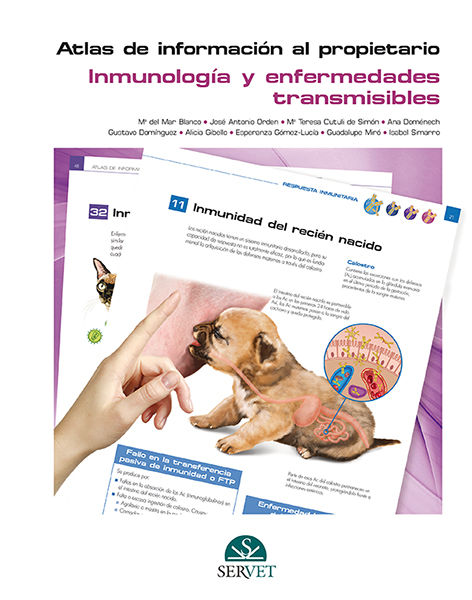 Carte Atlas de información al propietario Inmunología y enfermedades transmisibles Blanco Gutiérrez