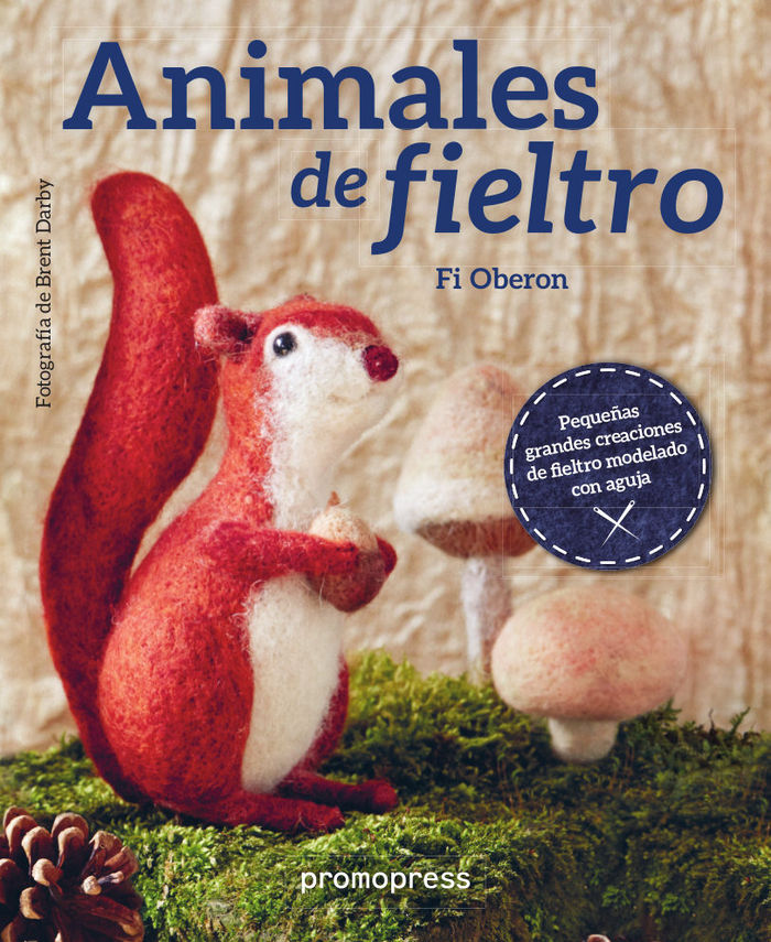 Kniha Animales de fieltro Oberon