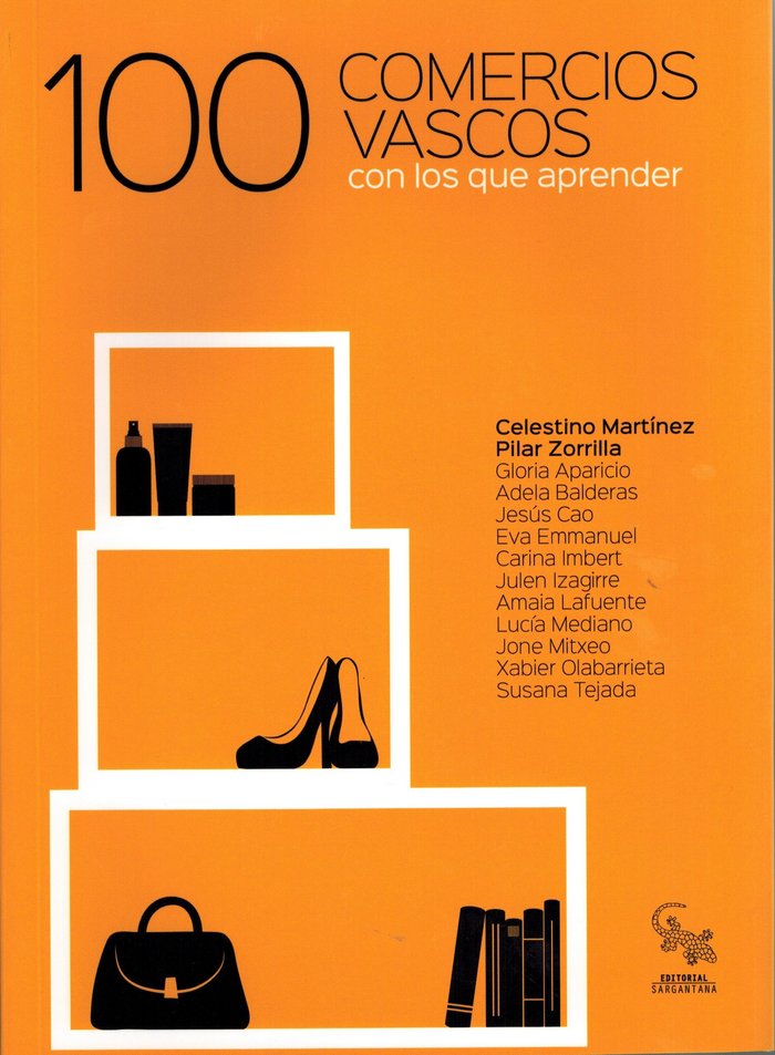 Kniha 100 Comercios vascos con los que aprender Martínez Pérez